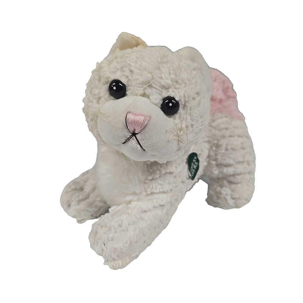 Old McDonalds Farmyard Friends 2000 Kassi Kitten Chenille Plush Stuffed Animal